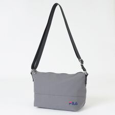 【舟形ショルダーバッグ】 撥水 ワンポイント ロゴ刺繍 メッセンジャーバッグ ショルダーバッグ