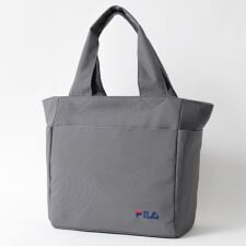 【収納充実6ポケット】ミニトートバッグ ランチバッグ ワンポイント ロゴ 刺繍