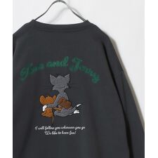 マルカワ(MARUKAWA)の【Tom and Jerry/トムとジェリー】 裏起毛 オーバーサイズ スウェット トレーナー