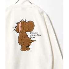 マルカワ(MARUKAWA)の【Tom and Jerry/トムとジェリー】 裏起毛 オーバーサイズ スウェット トレーナー