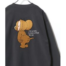 マルカワ(MARUKAWA)の【Tom and Jerry/トムとジェリー】 裏起毛 オーバーサイズ スウェット トレーナー
