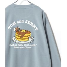 マルカワ(MARUKAWA)の【Tom and Jerry/トムとジェリー】 裏起毛 オーバーサイズ スウェット トレーナー