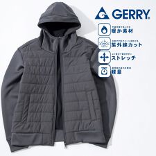 UVカット ストレッチ 軽量】 中綿ジャケット ブルゾン メンズ 