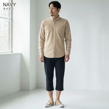 【ヒヤロン】 接触冷感 ハーフパンツ メンズ 7分丈 ひざ下 メンズ レディース