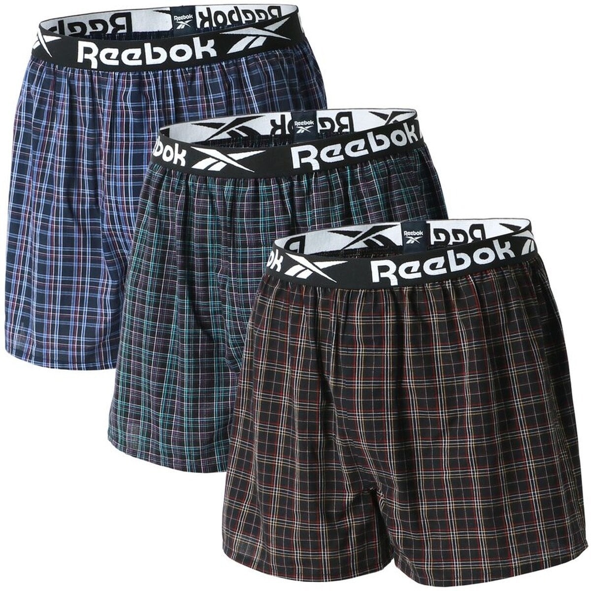 【Reebok/リーボック】 トランクス メンズ アンダーウェア パンツ 下着 3枚セット 3P