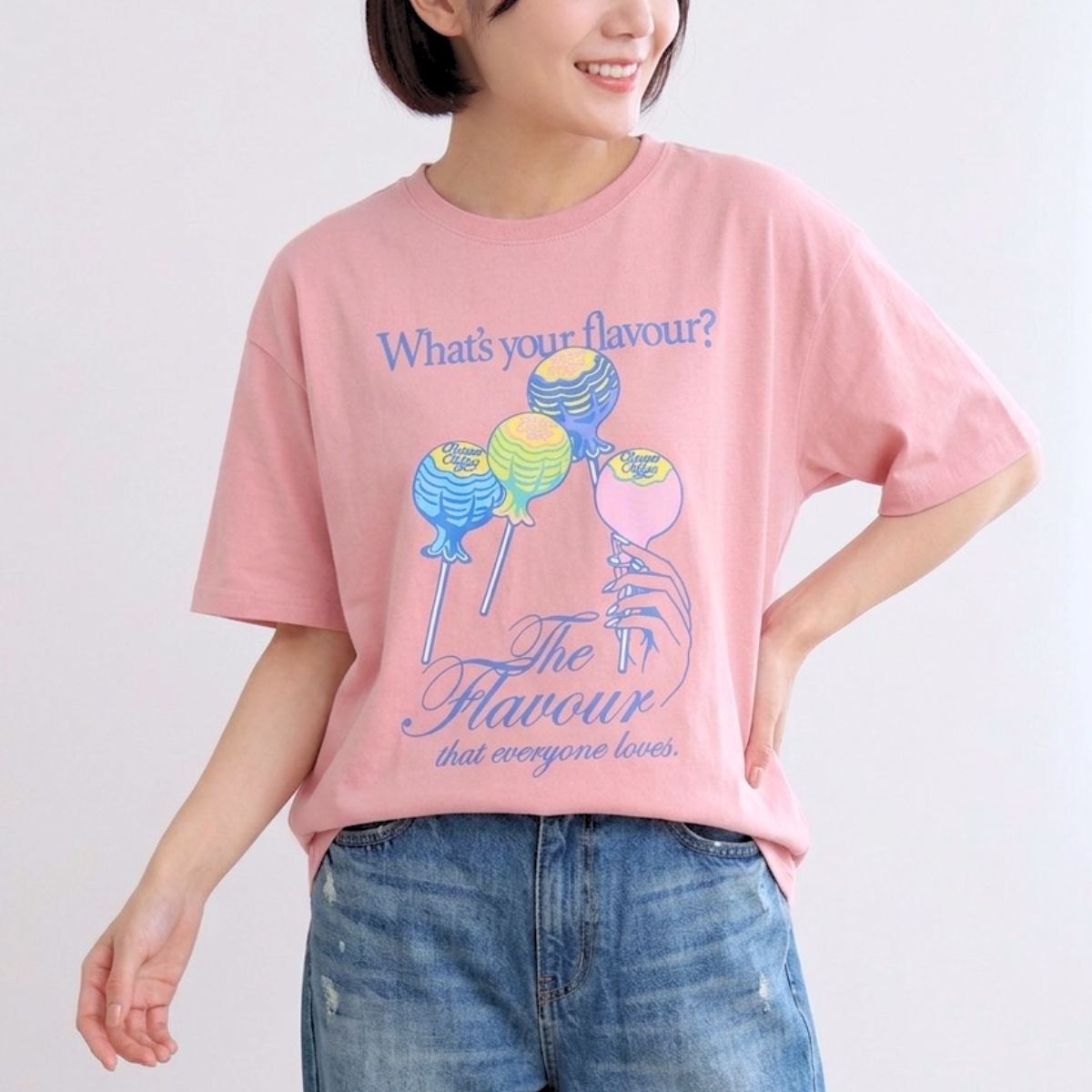 Chupa Chaps/チュッパチャプス】 半袖 Tシャツ レディース メンズ
