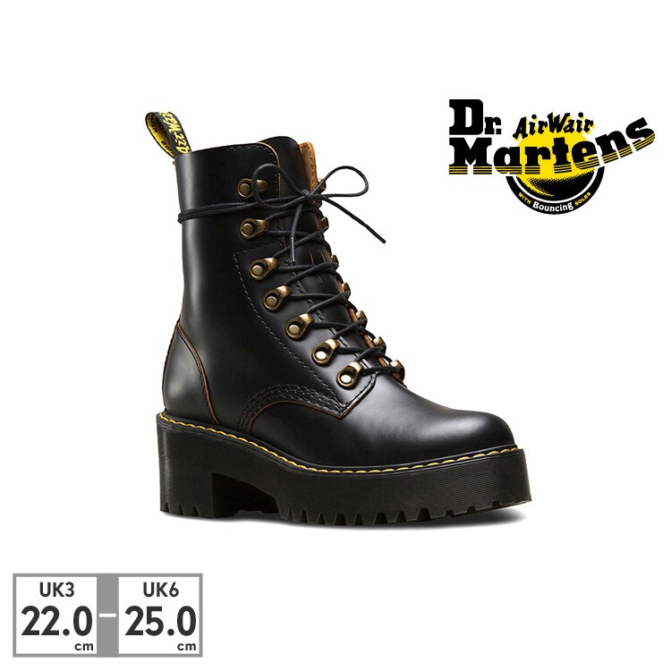 独特な Dr.Martens Leona /ドクターマーチン ブーツ レオナ ブーツ