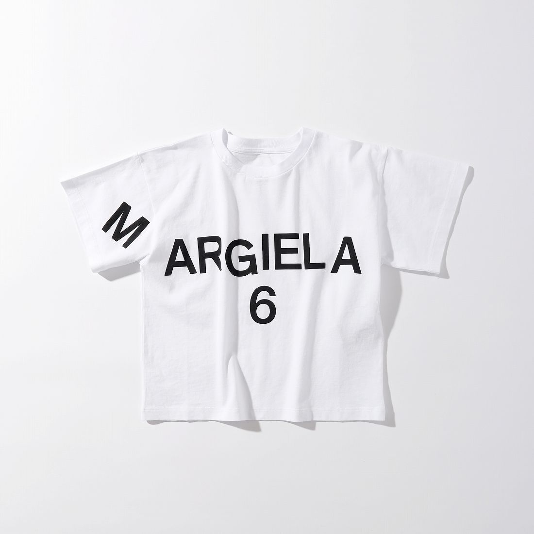 レビュー投稿で選べる特典 MM6 Maison Margiela☆6ロゴ 半袖Tシャツ