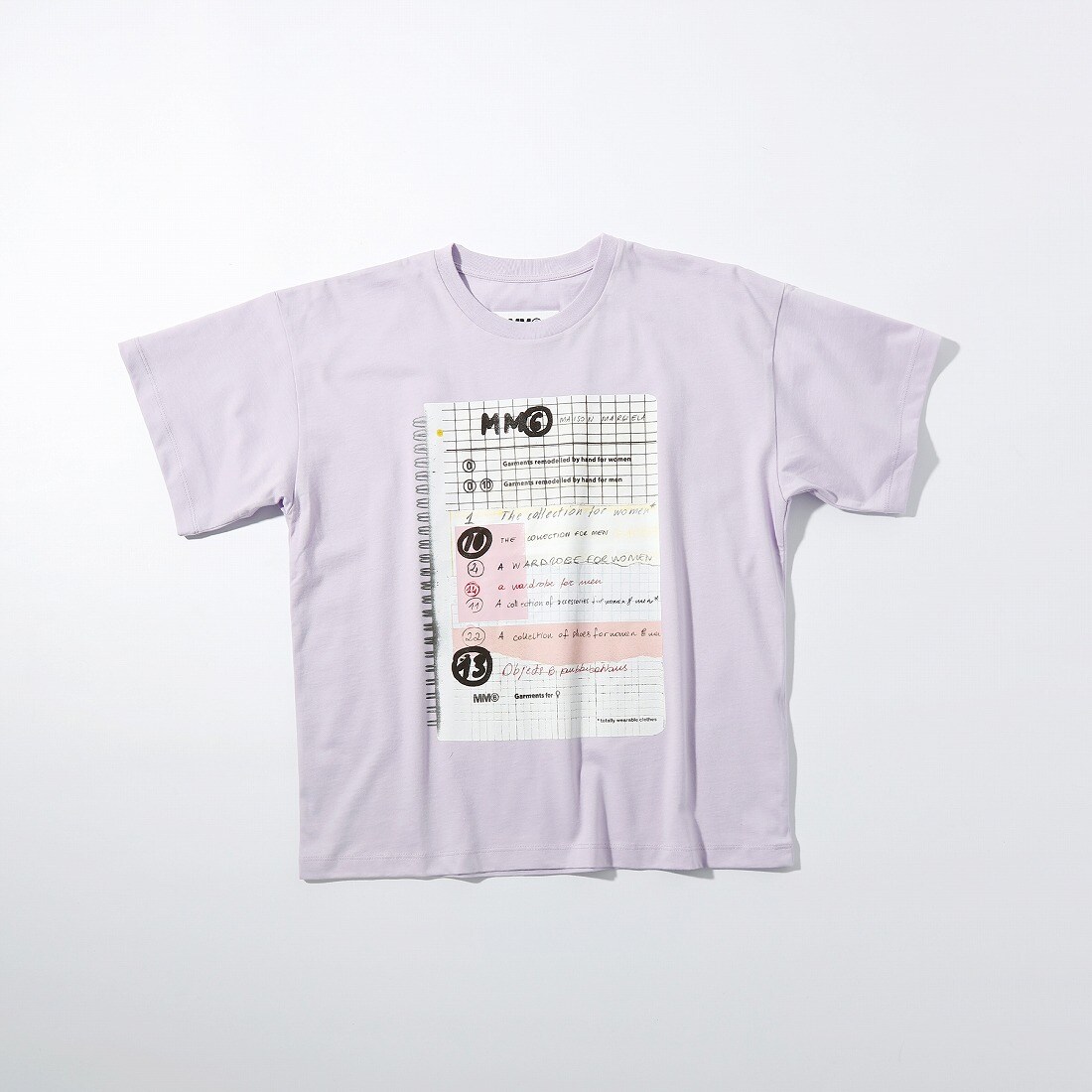 MM6 Maison Margiela グラフィック半袖Tシャツカットソー MM6 tシャツ Maison Margiela(エムエムシックス メゾン