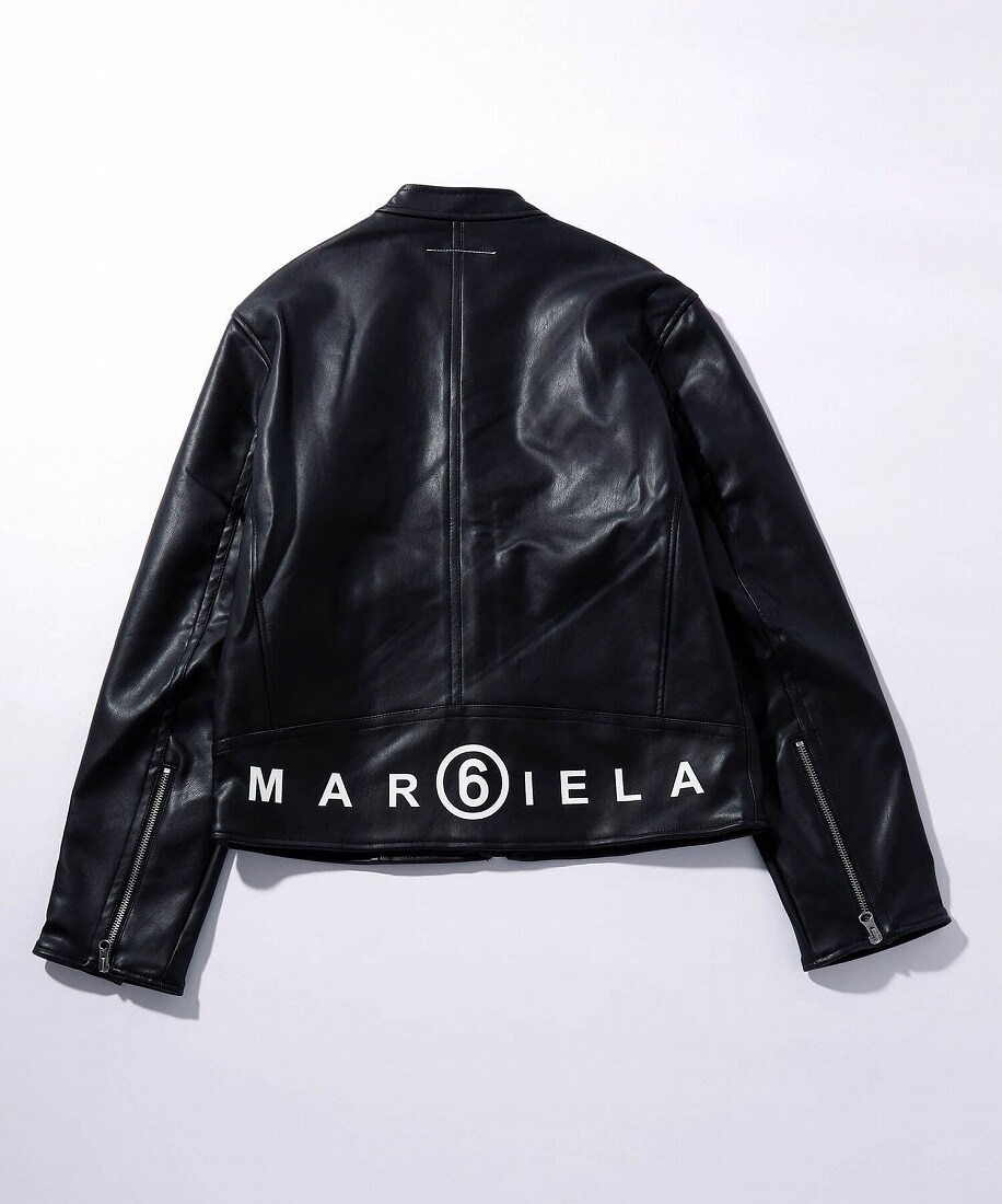 MM6 Maison Margiela ジップディテール デニムジャケット