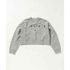 MM6 Maison MargielaKids & Junior ロゴ長袖スウェットプルオーバー