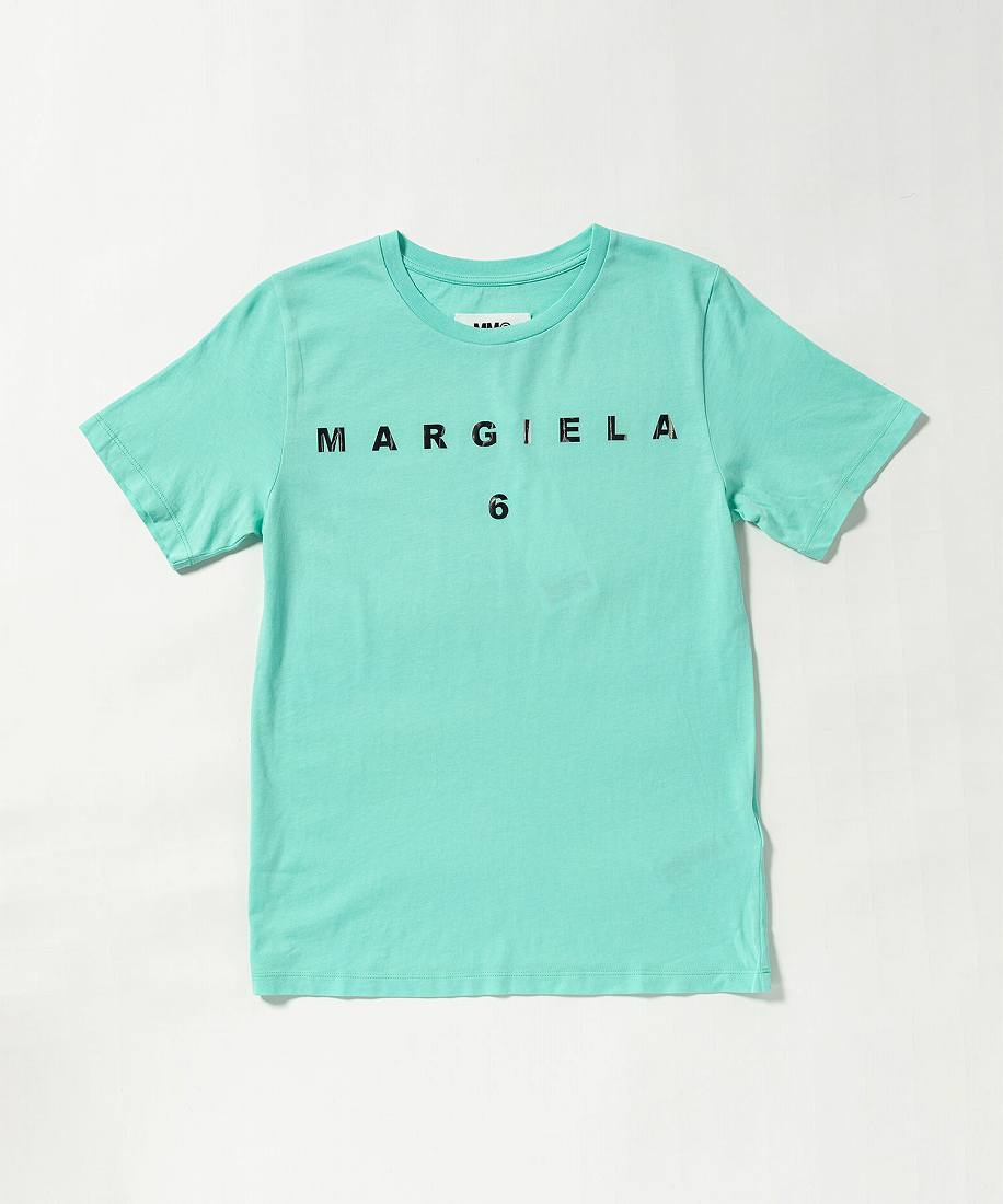 MM6 Maison Margiela Kids & Junior グラフィック半袖Tシャツ