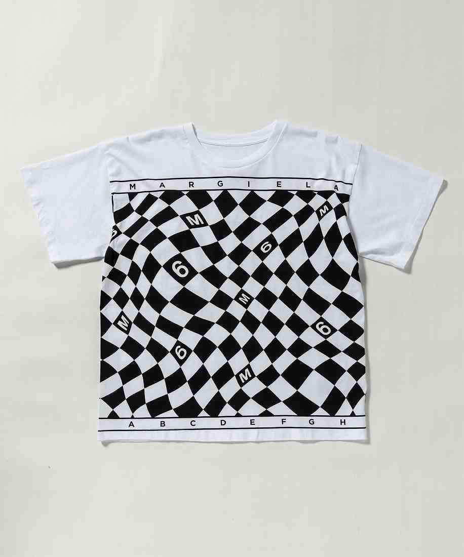 MM6 Maison Margiela Kids & Junior グラフィック半袖Tシャツ
