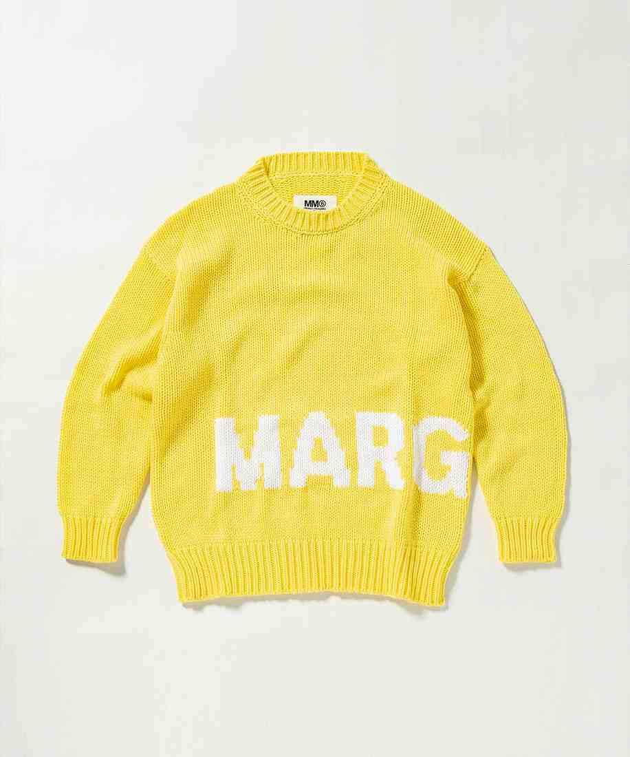 MM6 Maison Margiela Kids & Junior ロゴ長袖ニットセーター | エムエムシックス メゾン マルジェラ(MM6  Maison Margiela) | マルイウェブチャネル