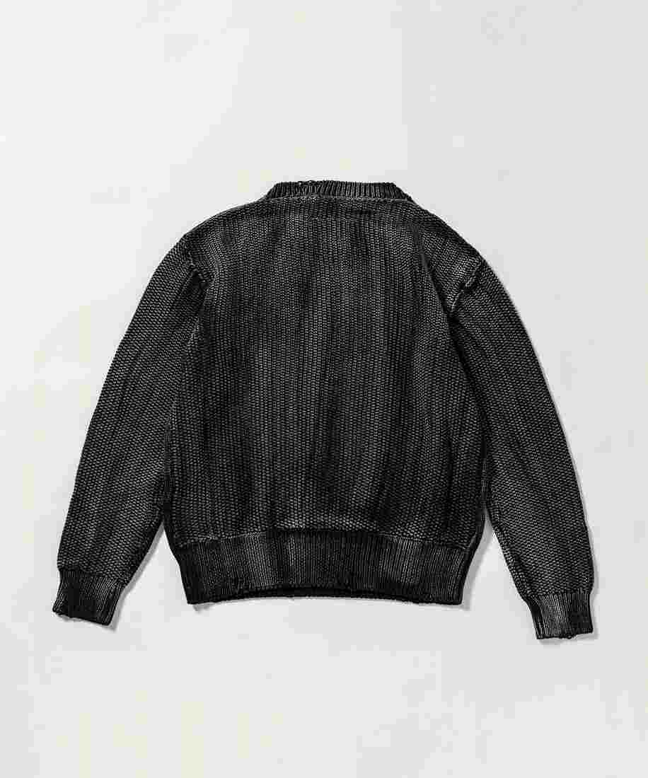 MM6 Maison Margiela Kids & Junior ロゴ長袖ニットセーター