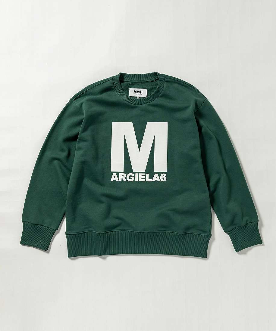 MM6 Maison Margiela Kids & Junior ロゴ長袖スウェットプルオーバー | エムエムシックス メゾン マルジェラ(MM6  Maison Margiela) | マルイウェブチャネル