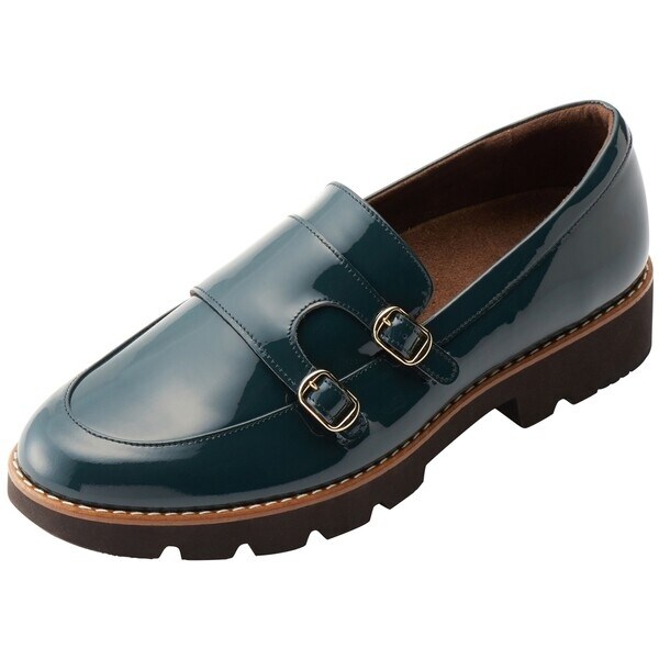 アシックス ペダラ ダブルモンク ローファー pedala 22.5