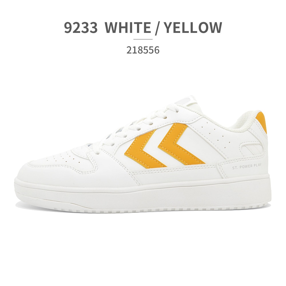 [}C]ST. POWER PLAY CL/qihummelj 9233/WHT/YELLOW