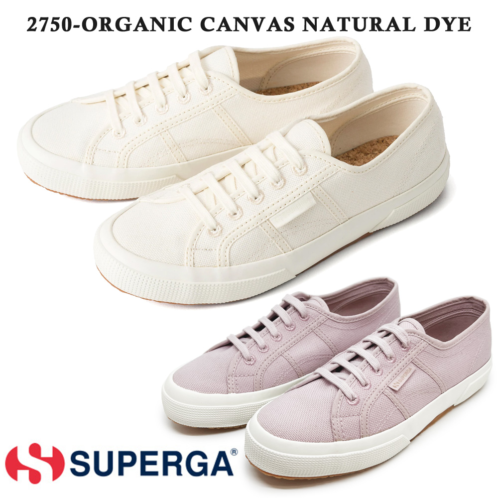 2750-ORGANICCANVAS NAT DY | スペルガ(SUPERGA) | 66447881