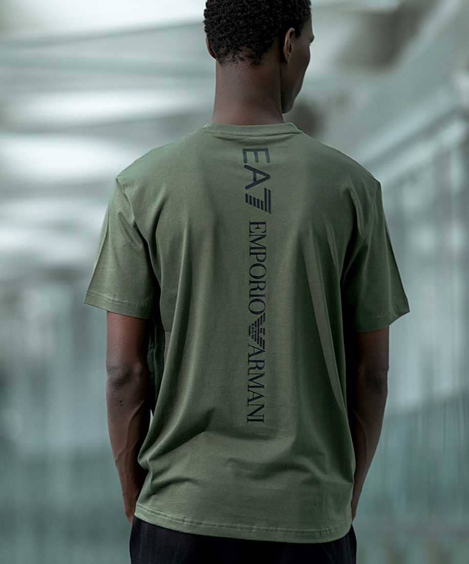 [�}���C]EMPORIO ARMANI EA7 TEE SS EXTENDEDLOGO/�C�[�G�[�Z�u���iEASEVEN�j �J�[�L