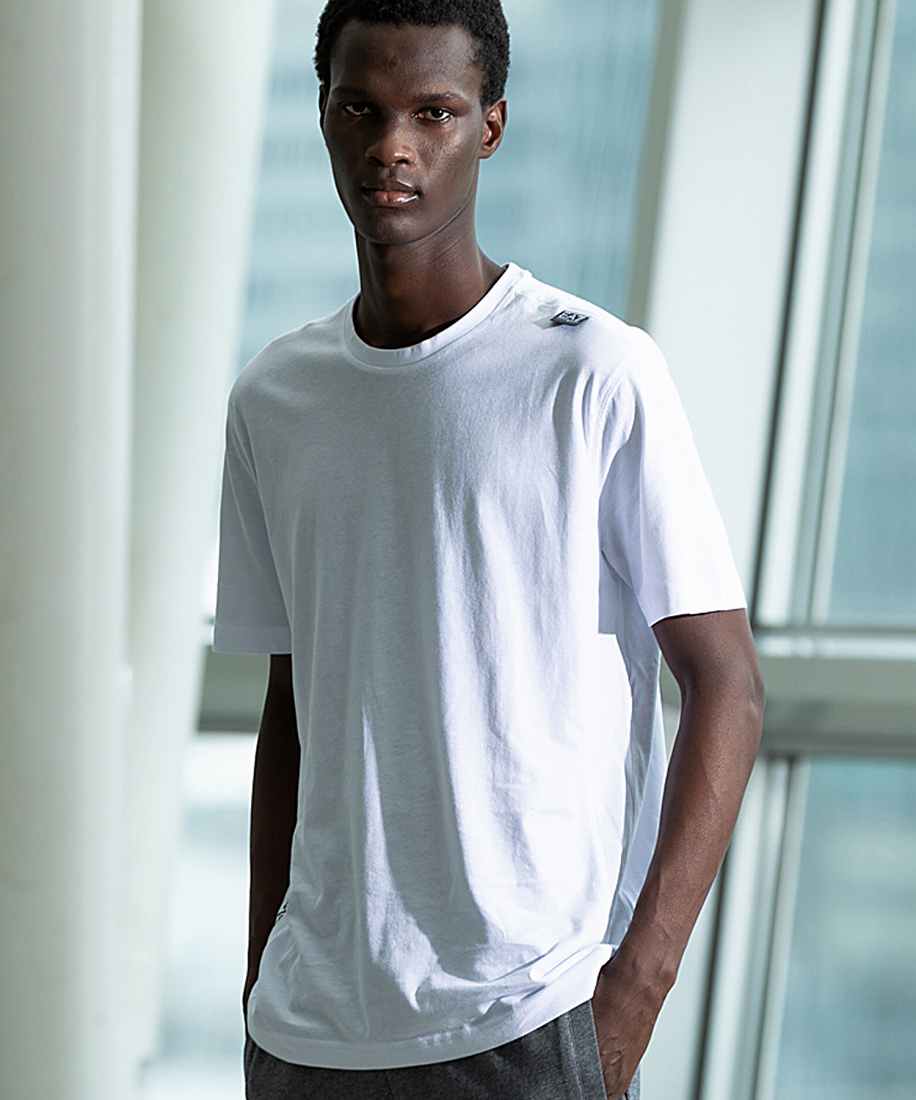 アルマーニ☆ レディース サマー カットソー インディゴブルー エンポリオアルマーニ(EMPORIO ARMANI) レディースTシャツ・カットソー
