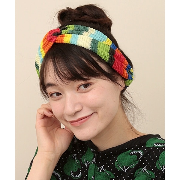 ライン刺繍デニムヘアバンド | チチカカ(titicaca) | マルイ