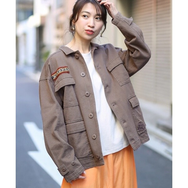 ミリタリーパッチブルゾン | チチカカ(titicaca) | マルイウェブチャネル