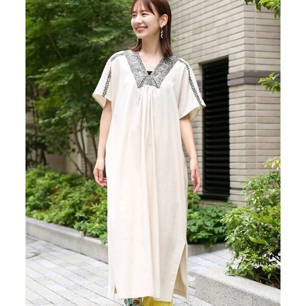 キカクロス刺繍ワンピース | チチカカ(titicaca) | マルイウェブチャネル