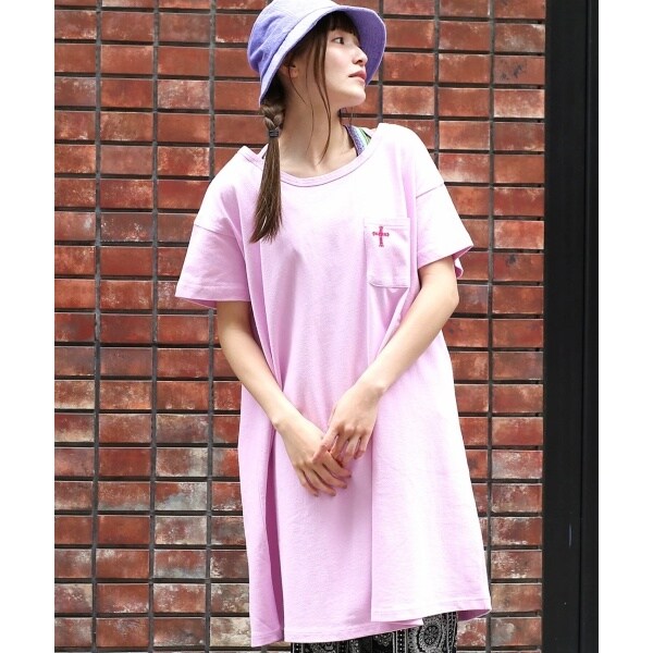 ワンポイント刺繍ワンピース（大きいサイズ） | チチカカ(titicaca