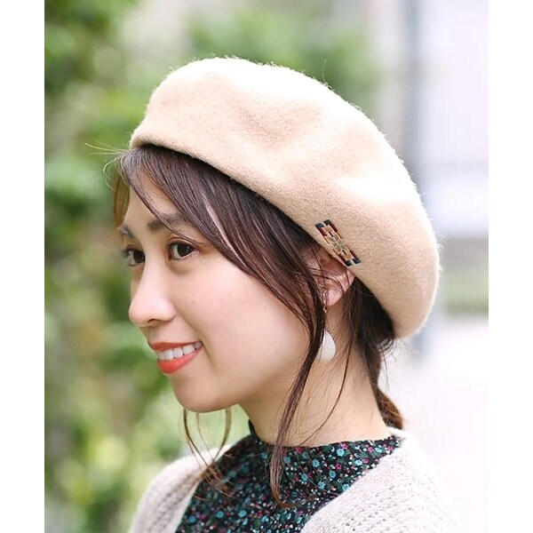モチーフ刺繍ベレー帽 | チチカカ(titicaca) | マルイウェブチャネル