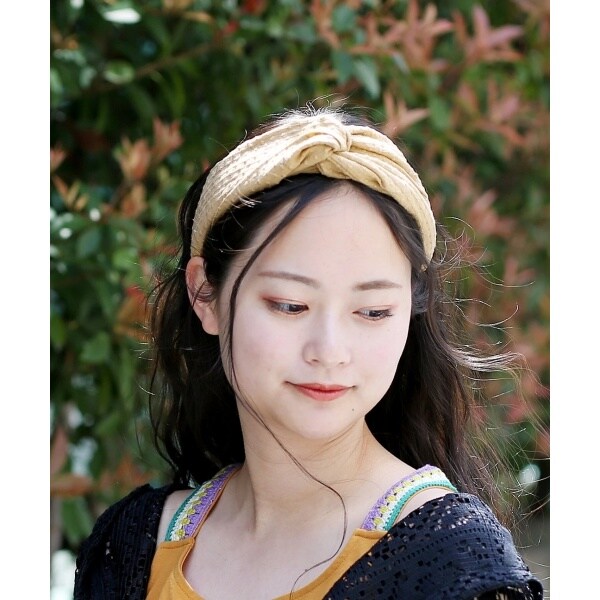 ライン刺繍デニムヘアバンド | チチカカ(titicaca) | マルイ