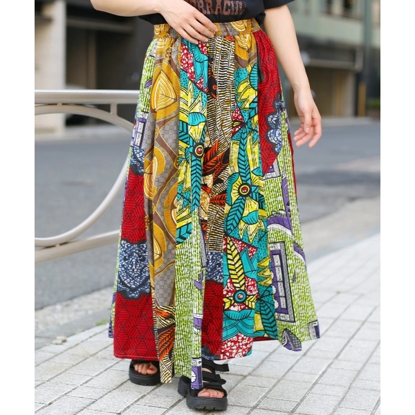 Shanti Shanti アフリカンプレーンスカート【WEB限定】 | チチカカ 