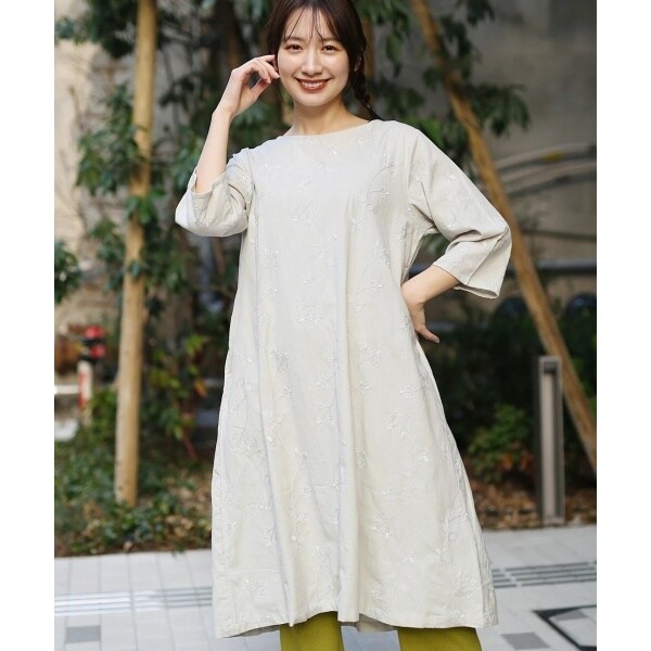 PORINA ブルジョン刺繍ワンピース【WEB限定】 | チチカカ(titicaca