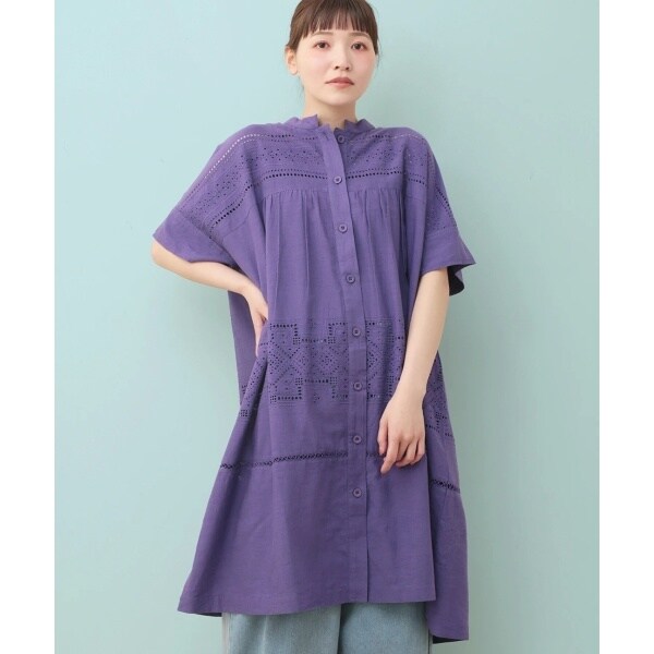 Rico カットワークエンブロイダリーワンピース | チチカカ(titicaca