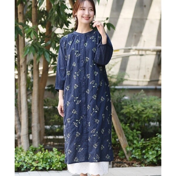 PORINA ブルーム刺繍ワンピース【WEB限定】 | チチカカ(titicaca