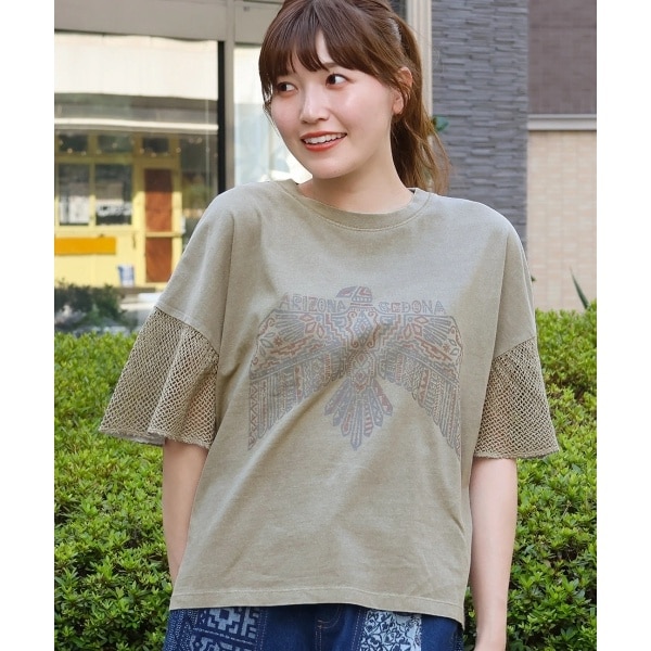 リメイク風ギャザースリーブTシャツ | チチカカ(titicaca