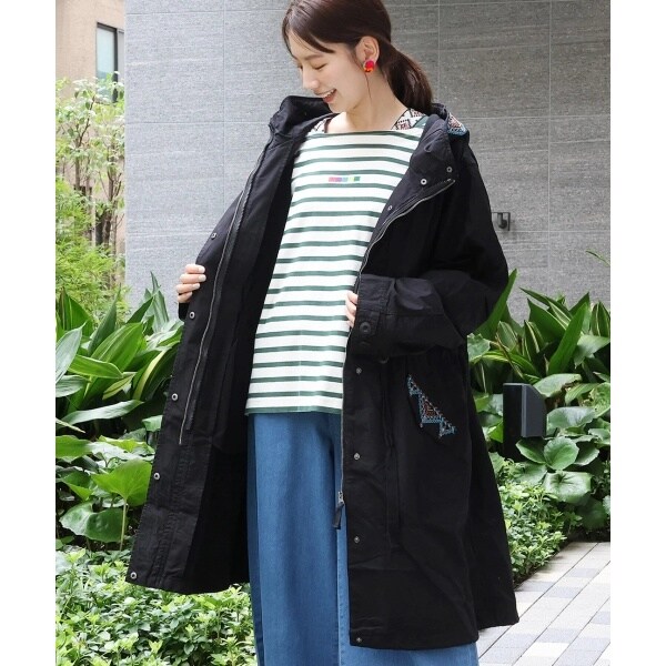 【お値下げ済み】TITICACA チチカカ 3WAYモッズコート ロング丈 黒 3WAYモッズコート(大きいサイズ) | チチカカ(titicaca) | マルイ