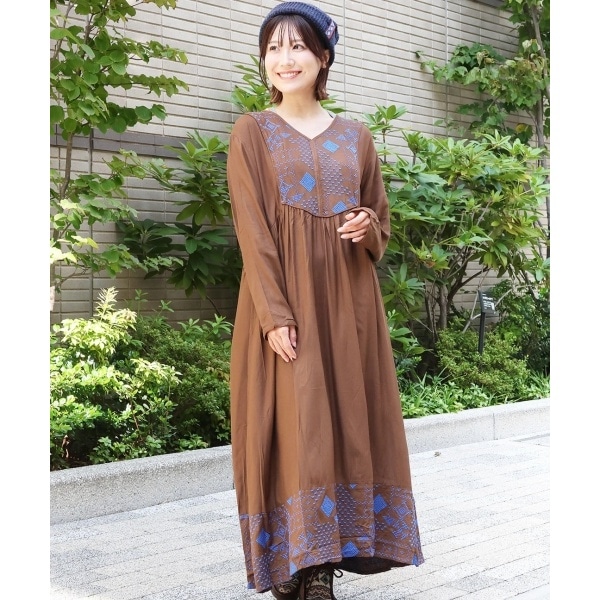 スキッパーポロニットワンピース | リリーブラウン(LILY BROWN