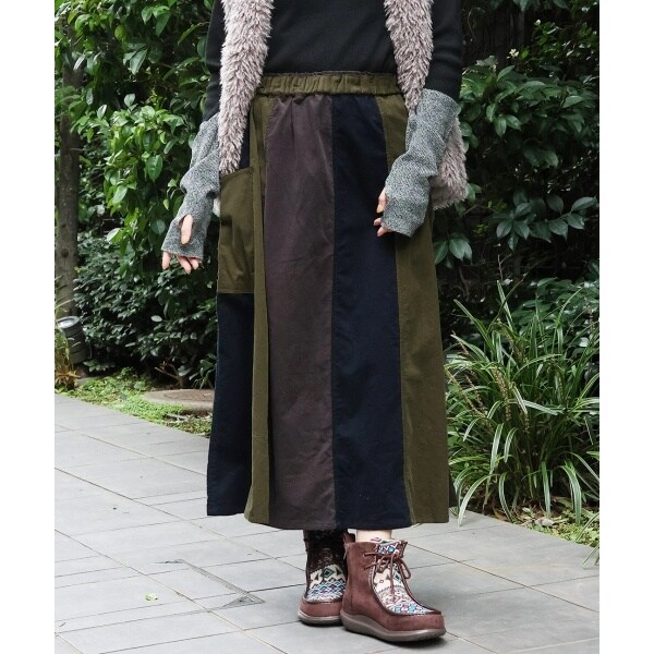 切替ギャザースカート(大きいサイズ) | チチカカ(titicaca) | マルイ