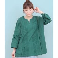 Rico カットワーク刺繍プルオーバー