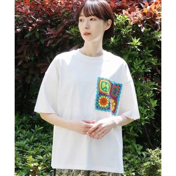 リメイク風ギャザースリーブTシャツ リメイク風ギャザースリーブTシャツ / Tシャツ・カットソー