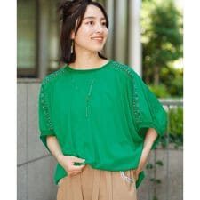 チチカカ(titicaca)の接触冷感ドルマンプルオーバー