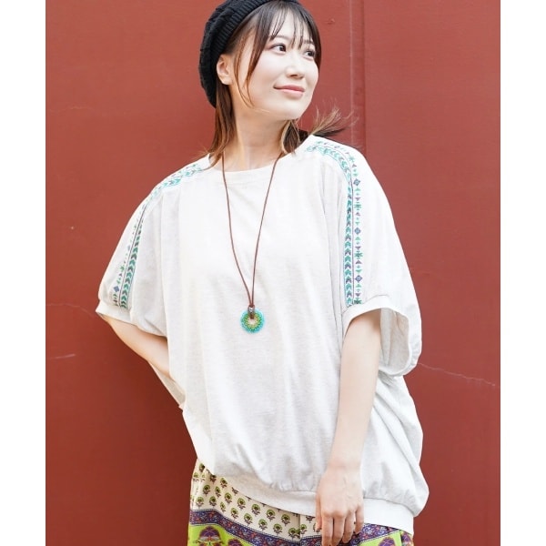 plage sesia ショートドルマンプルオーバー 接触冷感ドルマンプルオーバー | チチカカ(titicaca) | マルイ