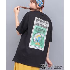 スマーフ コラボレーション ポスタープリントTシャツ
