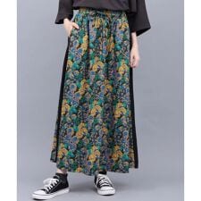 ドライ軽量ストレッチUVラインスカート