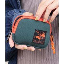 カラビナ付きトラベルミニポーチ