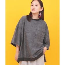 Orale! ケミカルデニムプルオーバー