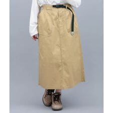 go slow caravan ストレッチキャンバスベイカースカート【WEB限定】