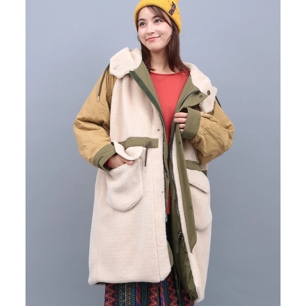 チチカカ（titicaca）/ボア×キルトリバーシブルコート ボア×キルトリバーシブルコート | チチカカ(titicaca) | マルイウェブ