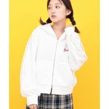 Orale! カラーラインダブルジップパーカー